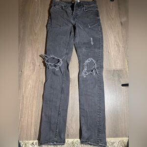 Topman Stretch Skinny Jeans